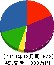 大志組 貸借対照表 2010年12月期