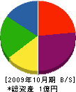 渡辺冷機 貸借対照表 2009年10月期