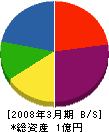 飯村石材工業 貸借対照表 2008年3月期
