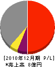 小川工務店 損益計算書 2010年12月期