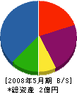 東亜興産 貸借対照表 2008年5月期