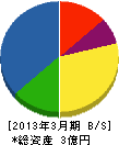 新埼玉環境センター 貸借対照表 2013年3月期