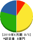 埼玉ライナー 貸借対照表 2010年6月期