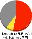 橋本商店 損益計算書 2009年12月期