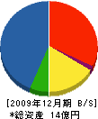 宮原組 貸借対照表 2009年12月期