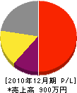 石田造園 損益計算書 2010年12月期