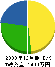 篠原鉄工所 貸借対照表 2008年12月期
