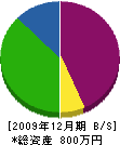 川口板金製作所 貸借対照表 2009年12月期