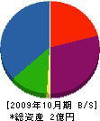 辰吉電気商会 貸借対照表 2009年10月期