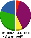 河東興業 貸借対照表 2010年12月期
