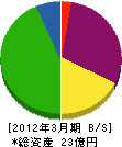 ｅ－ＪＥＣ東日本 貸借対照表 2012年3月期