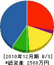 山岡電機 貸借対照表 2010年12月期
