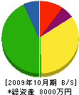 日装工業 貸借対照表 2009年10月期