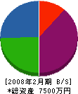 藤成工業 貸借対照表 2008年2月期