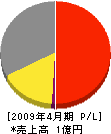 八田工務店 損益計算書 2009年4月期