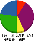 シコウ 貸借対照表 2011年12月期