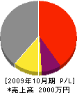 鎌田建設 損益計算書 2009年10月期