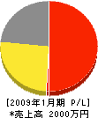 チャフウォールジャパン 損益計算書 2009年1月期