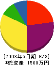 渡邉組 貸借対照表 2008年5月期