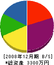 昭天堂 貸借対照表 2008年12月期