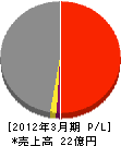 栃木ケイテクノ 損益計算書 2012年3月期