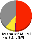 沖縄化学産業 損益計算書 2012年12月期
