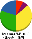 小川電気商会 貸借対照表 2010年4月期