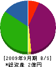 徳島工業 貸借対照表 2009年9月期