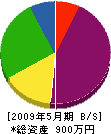 福田工業 貸借対照表 2009年5月期