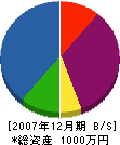 中村緑盛園 貸借対照表 2007年12月期