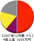 山崎塗装店 損益計算書 2007年12月期