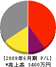 下田工務店 損益計算書 2009年6月期