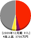 宮崎塗装工業 損益計算書 2009年12月期