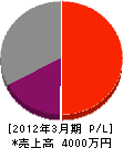 橋本工務店 損益計算書 2012年3月期