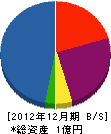 高知ダルマ電機 貸借対照表 2012年12月期