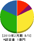浅野商店 貸借対照表 2013年2月期