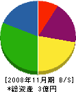 大和テレビシステム 貸借対照表 2008年11月期