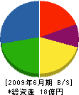 芦野工業 貸借対照表 2009年6月期