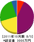 丸善電工 貸借対照表 2011年10月期