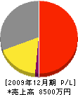 松三 損益計算書 2009年12月期