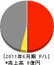 石川興業 損益計算書 2011年6月期