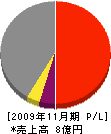 葵電機工業 損益計算書 2009年11月期