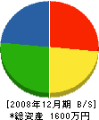 稲田工務店 貸借対照表 2008年12月期