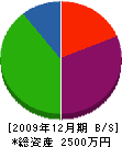 佐賀工務店 貸借対照表 2009年12月期