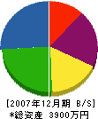 伊駒組 貸借対照表 2007年12月期