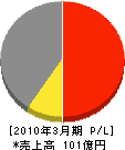 ヤシマ・エコ・システム 損益計算書 2010年3月期