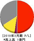 日本ブライト 損益計算書 2010年3月期