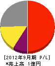 富士サービス工業 損益計算書 2012年9月期