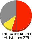 遠藤建材 損益計算書 2009年12月期