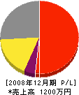 國分塗装店 損益計算書 2008年12月期